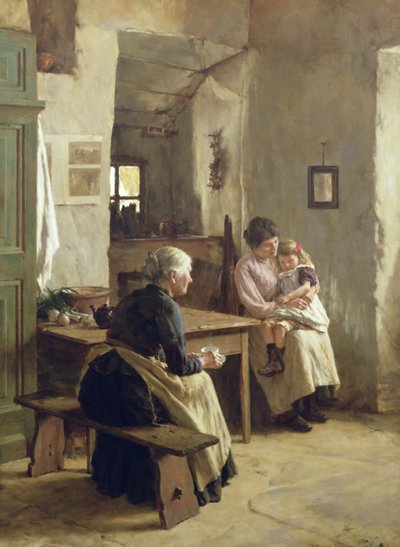 Amor Maternal de Walter Langley