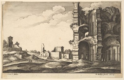 Ruinas clásicas de Wenceslaus Hollar