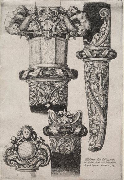 Diseño para Dagas de Wenceslaus Hollar