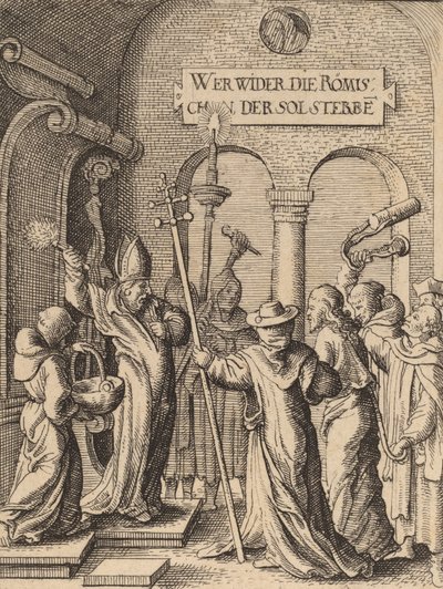 Jesús ante Caifás de Wenceslaus Hollar