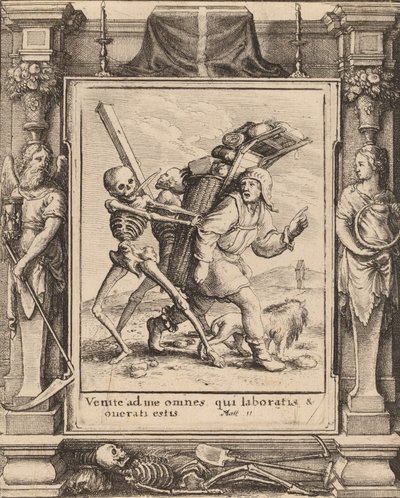 Vendedor ambulante de Wenceslaus Hollar