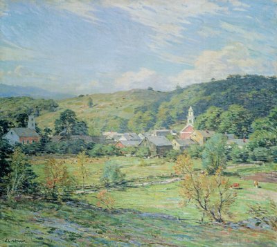 Mañana de septiembre, Plainfield, New Hampshire de Willard Leroy Metcalf