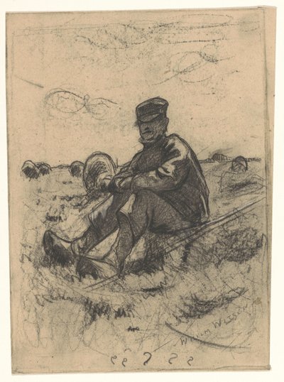 Pastor sentado de Willem Arnoldus Witsen