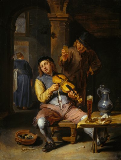 El Violinista Ciego de Willem van Herp