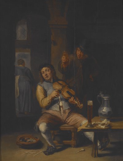 Los juerguistas de Willem van the Elder Herp