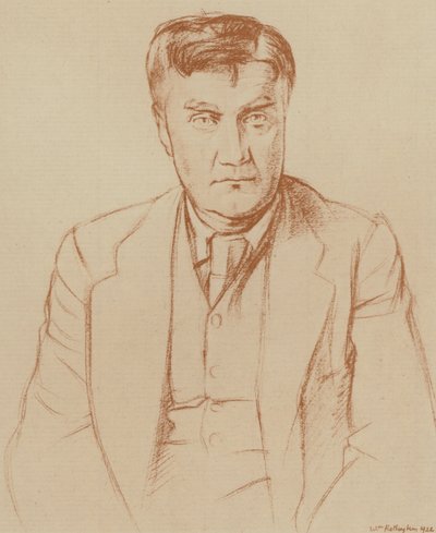 Ralph Vaughan Williams (lito) de William (after) Rothenstein