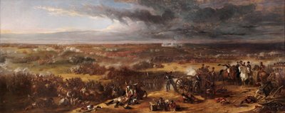 La batalla de Waterloo (óleo sobre lienzo) de William Allan