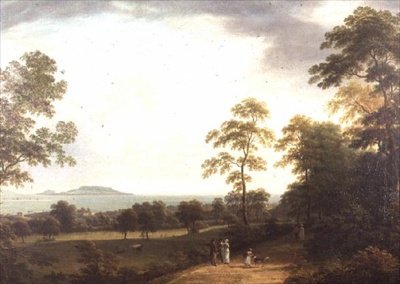 Bahía de Dublín desde el Parque Mount Merrion de William Ashford