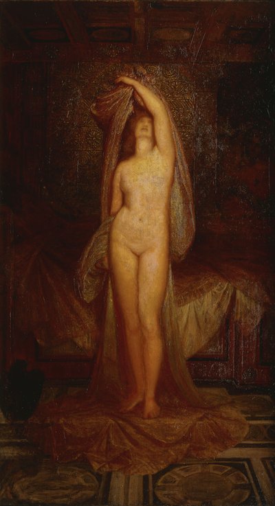 Una figura femenina alegórica de William Blake Richmond