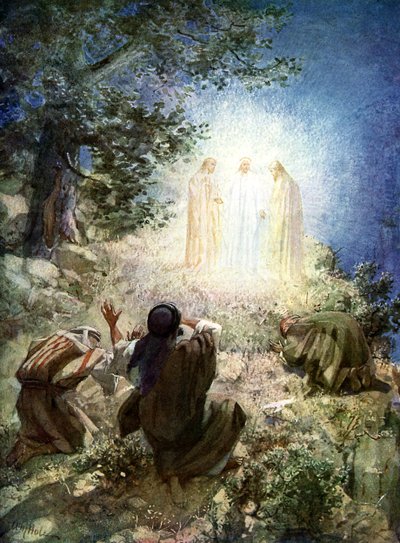 La transfiguración de Jesús - Biblia de William Brassey Hole