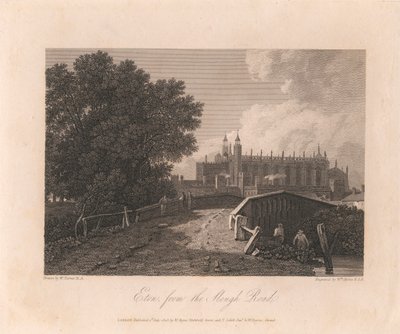 Eton, desde la carretera de Slough de William Byrne