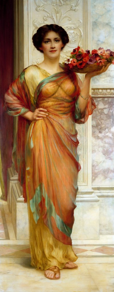 La cesta de anémonas de William Clark Wontner