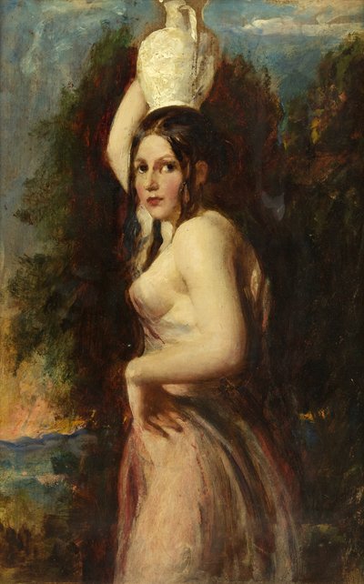 El aguador de William Etty