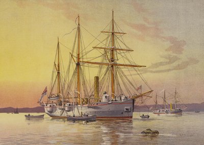 HMS Bramble, cañonera de primera clase de William Frederick Mitchell