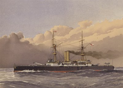 HMS Royal Sovereign, acorazado de primera clase de William Frederick Mitchell