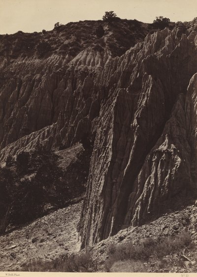 Escultura de lluvia, Cañón Salt Creek, Utah de William H. Bell