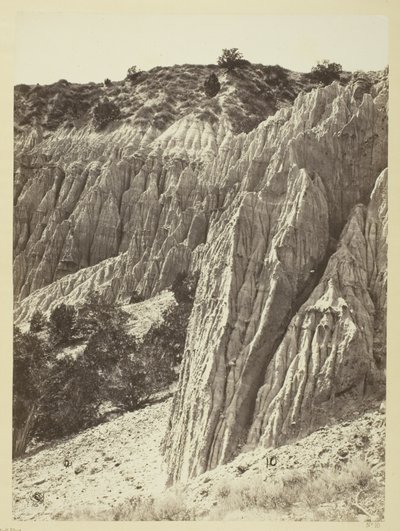 Escultura de lluvia, Cañón Salt Creek, Utah de William H. Bell