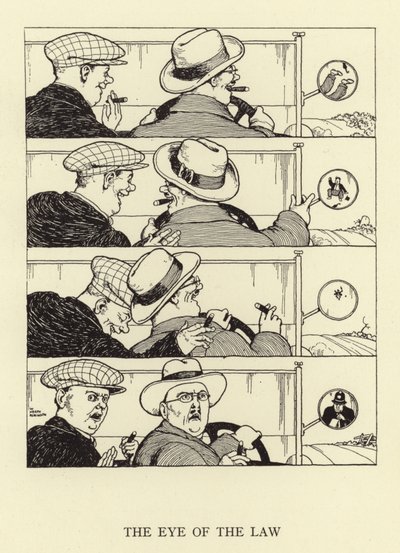 El ojo de la ley de William Heath Robinson