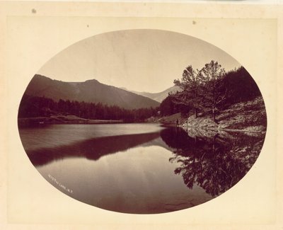 Lago Místico, M.T., 1872 de William Henry Jackson