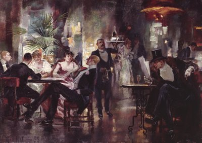 Sociedad del Café, 1899 de William Henry Pike