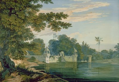 Una Vista Cerca de Agra, c.1780 de William Hodges