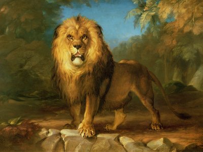 Un León, 1840 de William Huggins