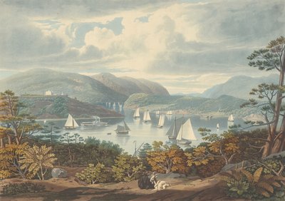 West Point, desde Phillipstown de William James Bennett