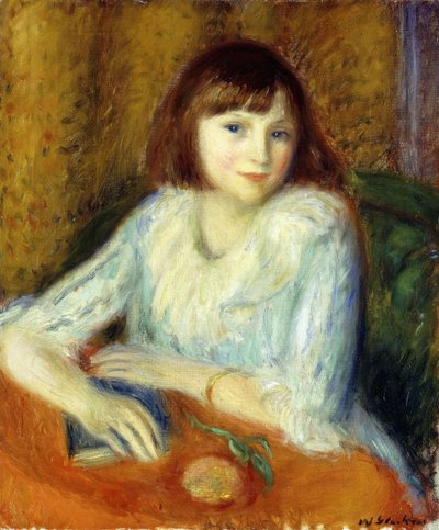 Retrato de Penny de William James Glackens