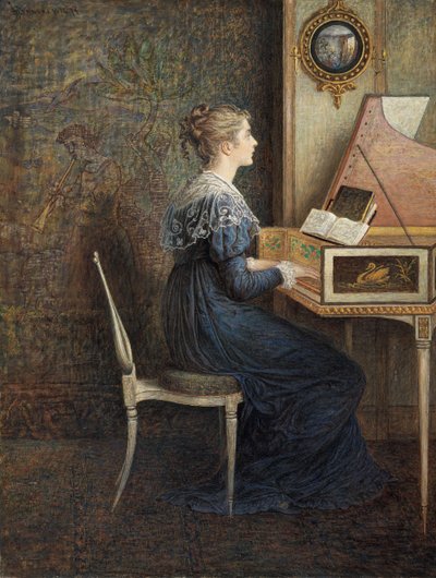 Una vieja canción, 1874 de William John Hennessy