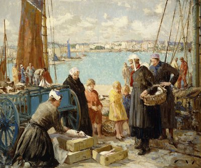 Comercialización del Tunny, Concarneau de William Lee Hankey