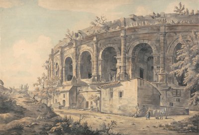 Anfiteatro de Nimes de William Marlow