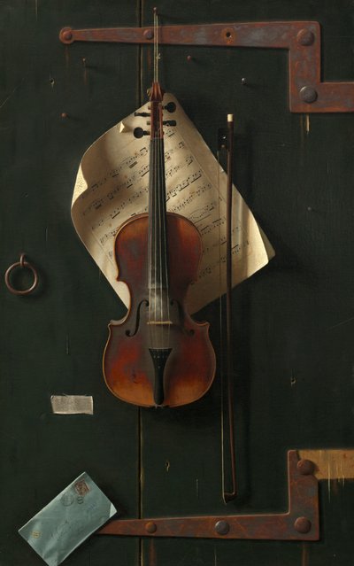 El Viejo Violín de William Michael Harnett