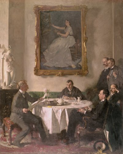 Homenaje a Manet de William Orpen