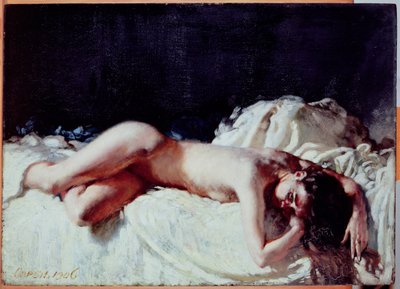 Estudio de Desnudo de William Orpen