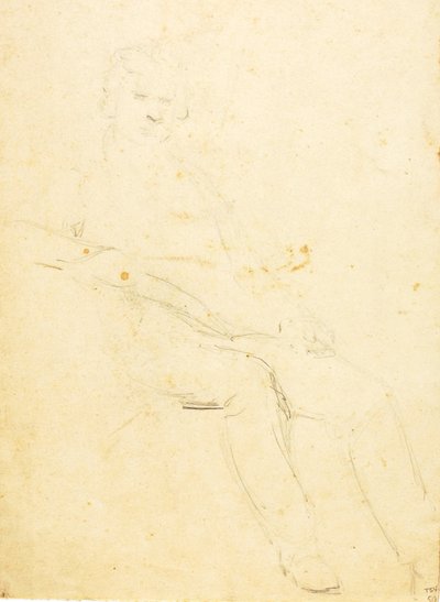 Figura masculina sentada de William Page