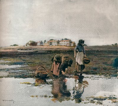 Recolección de mejillones, c1908 de William Page Atkinson Wells