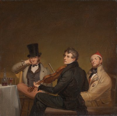 despues de la cena de William Sidney Mount