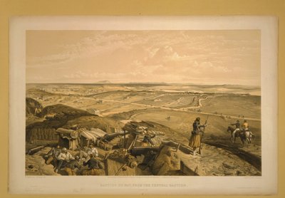 El Bastión du Mat, Sebastopol, 1855 de William Crimea Simpson