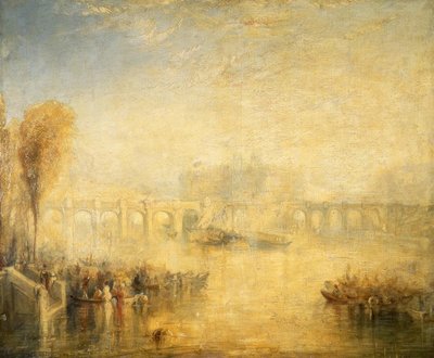 Vista del Pont Neuf en París de Joseph Mallord William Turner