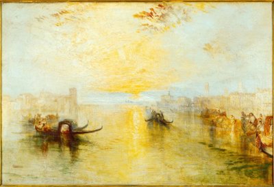 San Benedetto, mirando hacia Fusina de Joseph Mallord William Turner