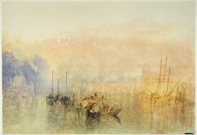 Venecia, entrada al Gran Canal de Joseph Mallord William Turner