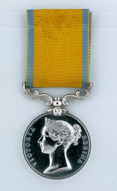 Medalla del Báltico 1854-55, espécimen de William Wyon