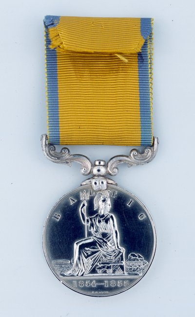 Medalla del Báltico 1854-55, espécimen de William Wyon