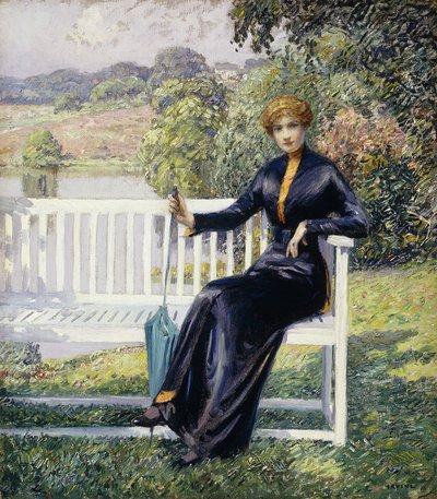 Lois en el Jardín de Wilson Henry Irvine