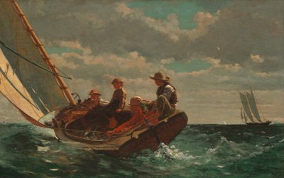 Breezing Up (Un viento favorable) de Winslow Homer