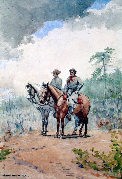 Dos exploradores federales, 1887 de Winslow Homer