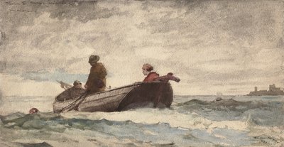 Priorato de Tynemouth, Inglaterra, 1881 de Winslow Homer