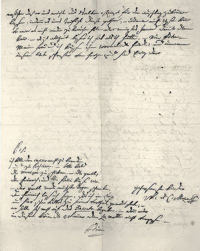 Carta autógrafa de Wolfgang Amadeus Mozart de Wolfgang Amadeus Mozart