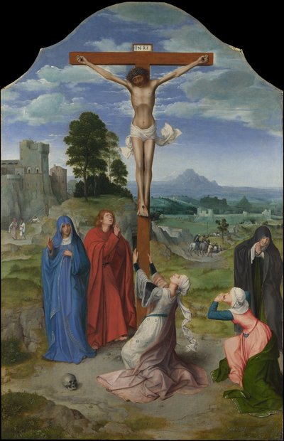 La Crucifixión de Workshop of Quentin Matsys