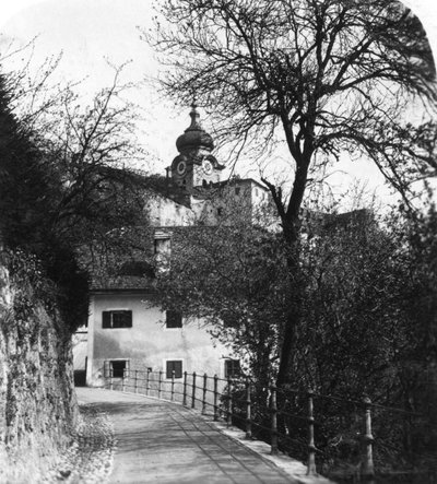 Abadía de Nonnberg, Salzburgo, Austria, c. 1900s de Wurthle and Sons